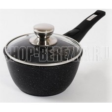 МЕЧТА 081802 АП Гранит BLACK 1,2л съемная ручка стеклянная крышка