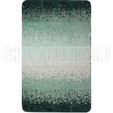 САНАКС 02214 Коврик в ванную SILVER одинарный бирюза ПЕРЕХОД 50х80 см 100% полиэстер