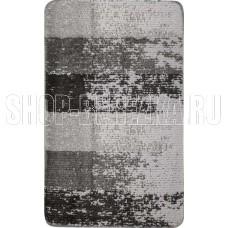 САНАКС 02217 Коврик в ванную SILVER одинарный чёрная ЗЕБРА 50х80 см 100% полиэстер