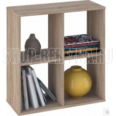 POLINI Стеллаж Polini Home Smart Кубический 4 секции, дуб (1кор) POLINI Стеллаж Polini Home Smart Кубический 4 секции, дуб (1кор)