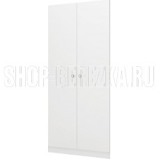 POLINI Шкаф двухсекционный Polini kids Simple, белый (2кор) POLINI Шкаф двухсекционный Polini kids Simple, белый (2кор)