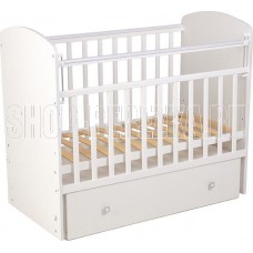 ФЕЯ Кроватка детская Фея 750, белый (2 кор)
