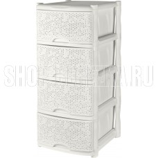KEEPLEX KL377112048 Fiori четырехсекционный 50х41,5х55,5см белое облако
