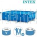 INTEX Бассейн каркасный 220х150х60 см. Прямоугольный . (в коробке) Арт. 28270NP