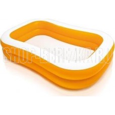 INTEX Бассейн надувной 163x107x46 см. Прямоугольный овальный (в коробке) Арт. 57181NP
