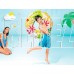 INTEX Круг надувной для плавания 97 см. (в коробке) Прозрачный с ручками (3 вида). Арт. 58263NP