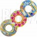 INTEX Круг надувной для плавания 97 см. (в коробке) Прозрачный с ручками (3 вида). Арт. 58263NP