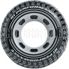 INTEX Круг надувной для плавания с ручками 114 см. Колесо . (в коробке) Арт. 56268NP