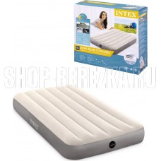 INTEX Матрас надувной 99x191x25см .(в коробке) . Арт. 64101