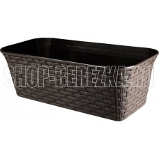 VIOLET Ротанг 43см с дренажем (венге) 3540005
