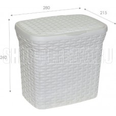 VIOLET Ротанг 10л белый 421106
