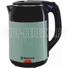 SAKURA SA-2168BGR 1,8л черный/зеленый