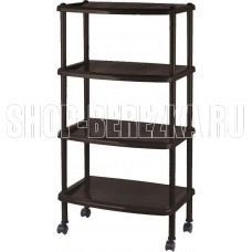 KEEPLEX KL281412011 Regular для обуви четырехсекционная 50х31х96см темный каштан