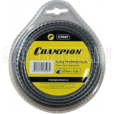 CHAMPION C7067 Корд трим.PLATIN SAW 3.0мм*12м (зубчатый)
