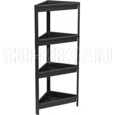 VIOLET VIKEA 4-х ярусная угловая (черная) 783407