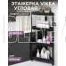 VIOLET VIKEA 4-х ярусная угловая (черная) 783407