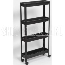 VIOLET VIKEA 4-х ярусная узкая (черная) 782407