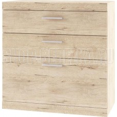 АНРЭКС OSKAR Комод 3S цвет дуб Санремо