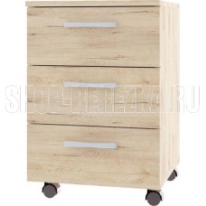 АНРЭКС OSKAR Тумба 3S, цвет дуб Санремо