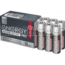 ENERGY Батарейка алкалиновая Energy Pro LR03/16S (ААА) 104977