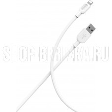 SMARTBUY (iK-512-S01w) S01 Lightning белый, 2.4 А, 1 м