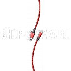 SMARTBUY (iK-22-S14rb) S14 MicroUSB красный/черн., 3 А, 2 м