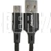 SMARTBUY (iK-12-S14b) S14 MicroUSB черный, 3 А, 1 м
