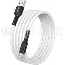 SMARTBUY (iK-12-S21bw) S21 MicroUSB белый, 2.4 А, сил., 1 м