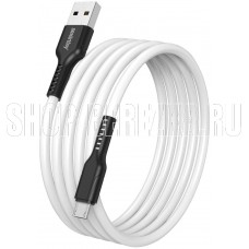 SMARTBUY (iK-12-S21bw) S21 MicroUSB белый, 2.4 А, сил., 1 м