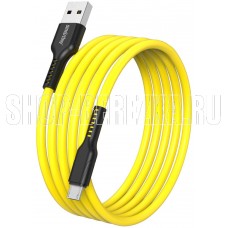 SMARTBUY (iK-12-S21by) S21 MicroUSB желтый, 2.4 А, сил., 1 м