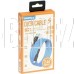 SMARTBUY (iK-12-S21bb) S21 MicroUSB синий, 2.4 А, сил., 1 м
