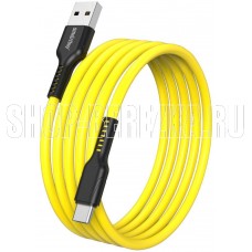 SMARTBUY (iK-3112-S21by) S21 Type C желтый, 3 А, сил., 1 м