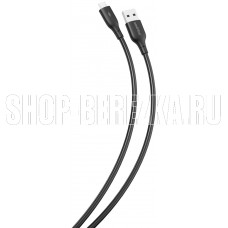 SMARTBUY (iK-12-S25b) S25 MicroUSB черный, 3А, soarer,TPE,1 м