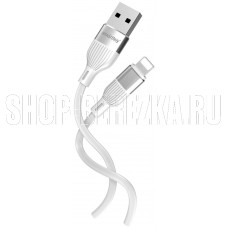 SMARTBUY (iK-512-S72w) S72 Lightning белый, 2.4 А, сил., 1м