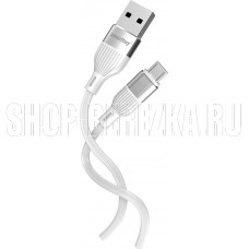 SMARTBUY (iK-12-S72w) S72 MicroUSB белый, 2.4 А, сил., 1м