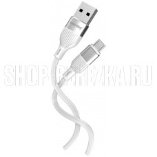 SMARTBUY (iK-12-S72w) S72 MicroUSB белый, 2.4 А, сил., 1м