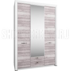 АНРЭКС OLIVIA Шкаф 3D2S Z, цвет вудлайн крем/дуб анкона