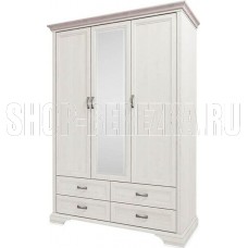 АНРЭКС MONAKO, Шкаф 3D4S, цвет Сосна винтаж