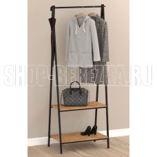 ЗМИ Вешалка гардеробная Алабама 22 (ALABAMA 22 clothes rack) черный ВГА22 Ч