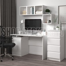 НК-МЕБЕЛЬ STERN полка навесная Т-11 (16 мм) Белый 72674937 (1 кор.)