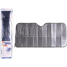 NOVA BRIGHT металлизированная, под лобовое стекло (серебро), 140х70см 46481
