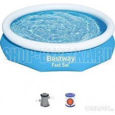BESTWAY Бассейн надувной 305 х 66 см Bestway 57458