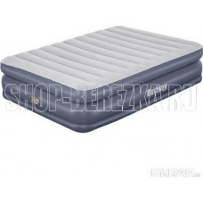 BESTWAY Матрас надувной Tritech QuadComfort Queen со встроенным электронасосом 203x152x51 см 67925