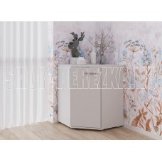 НК-МЕБЕЛЬ FUN комод КД-5 угловой Белый 71336954 (1 кор.)