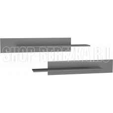 НК-МЕБЕЛЬ POINT комплект полок Серый Графит 71775211 (1 кор.)