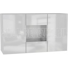 НК-МЕБЕЛЬ POINT ТИП-1.2 комод Белый/Белый глянец 71774467 (1 кор.)