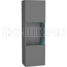 НК-МЕБЕЛЬ POINT ТИП-22 шкаф навесной Серый Графит 71775201 (1 кор.)