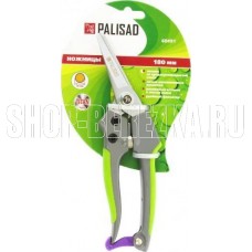 PALISAD Секатор цветочный, 180 мм, металлические обрезиненные рукоятки 60491