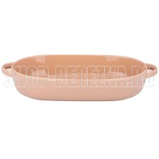 AGNESS 189-301 для запекания овальная 39*18,5*6,8см 2,2л капучино