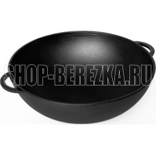 ГАРДАРИКА 1030 чугунная с 2-мя ручками (Wok) д.30см